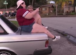 ssbbw Ivy Bounce Car